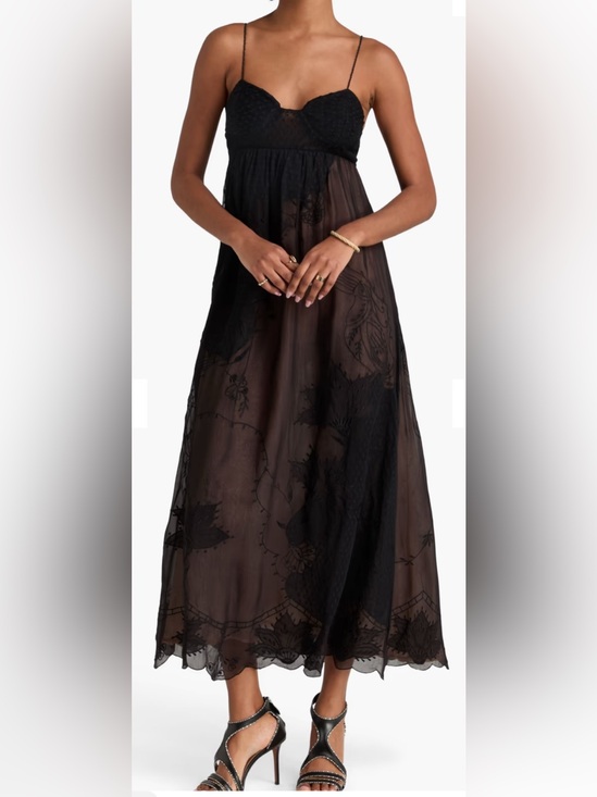 FARM Rio Dresses & Skirts - NWT Farm Rio Special Lace Sleeveless Maxi Dress Size XXS